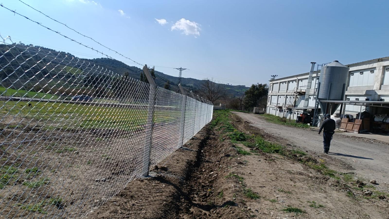 Beton Direkli Tel Örgü Kurumsal Proje Uygulaması 10